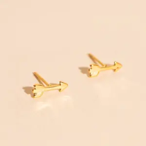 Mini Arrow Stud Earrings