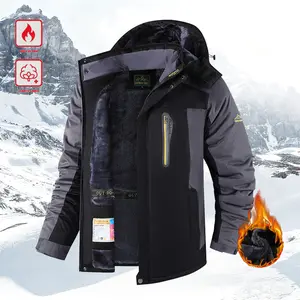 Men's Winter Outdoor Fleece Lined Hoodie - Thick Warm Jacket; Perfect for Outdoor Hiking, Jogging, Fishing, Gym Workouts or Casual Daily Wear; Fleece Lining Provides Windproof Structure; A Must-Have Versatile Piece in Men's Wardrobe