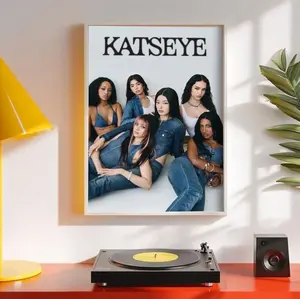 KATSEYE Poster Unframed | Album Poster | Music Poster | Wall Art | Wall Decor | Wall Prints | Room Decor