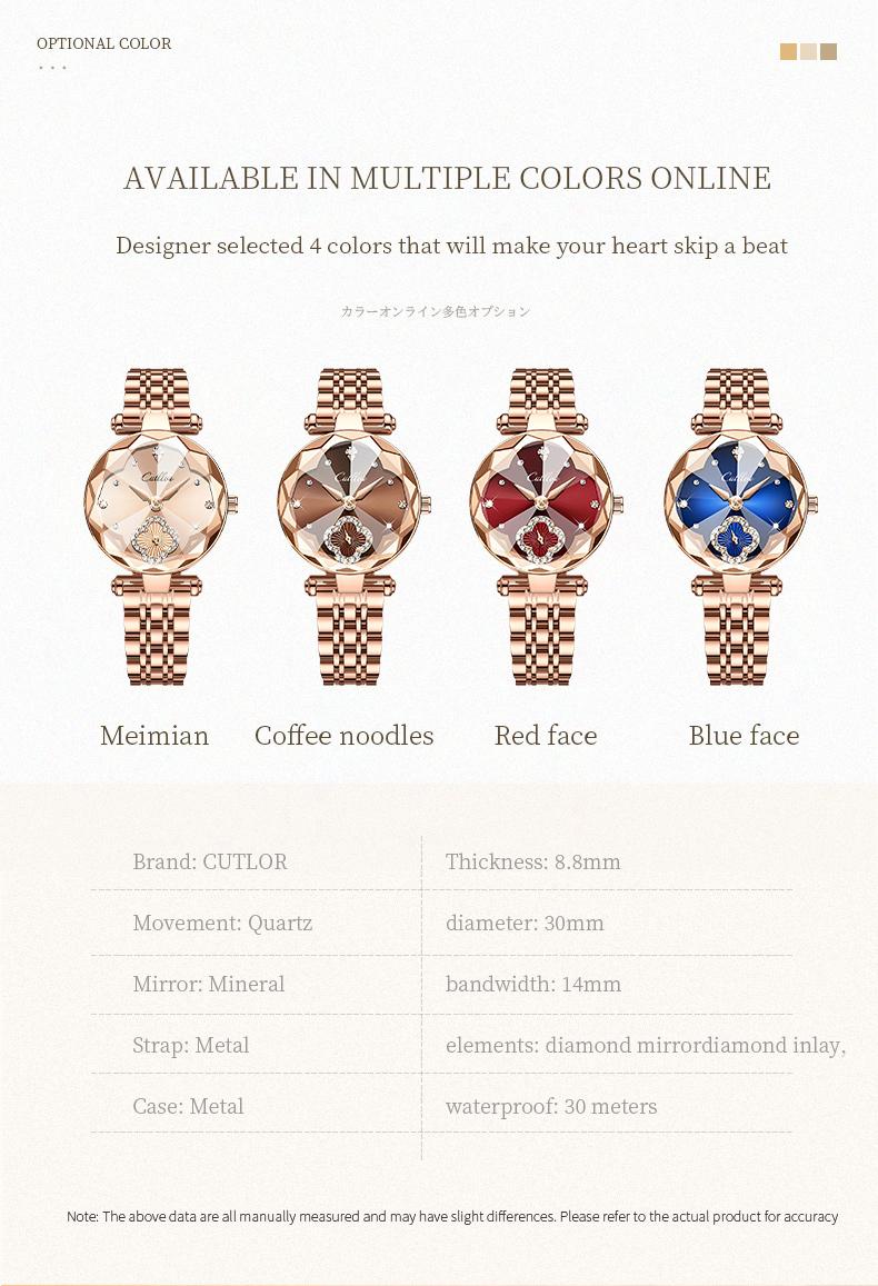[Christmas Gift]Apple Gift Box Four-Leaf-Clover Women’s Watch - elegant and stylish. The perfect choice for Christmas and New Year gifts, ideal for girlfriends, wives, and family. A truly perfect gift