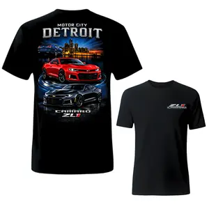 ZL1 American Muscle Sport T-shirt, Motor City Detroit Racing Sport T-shirt, High Horsepower Muscle Car Sport T-shirt, Street Racing Car Enthusiast Sport T-shirt, Performance Car Graphic Sport T-shirt