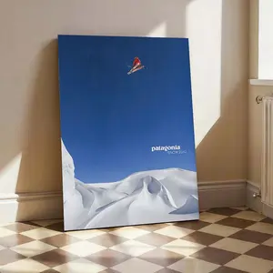Patagonia 2012 Winter Magazine Cover Poster, suitable for living room or bedroom.