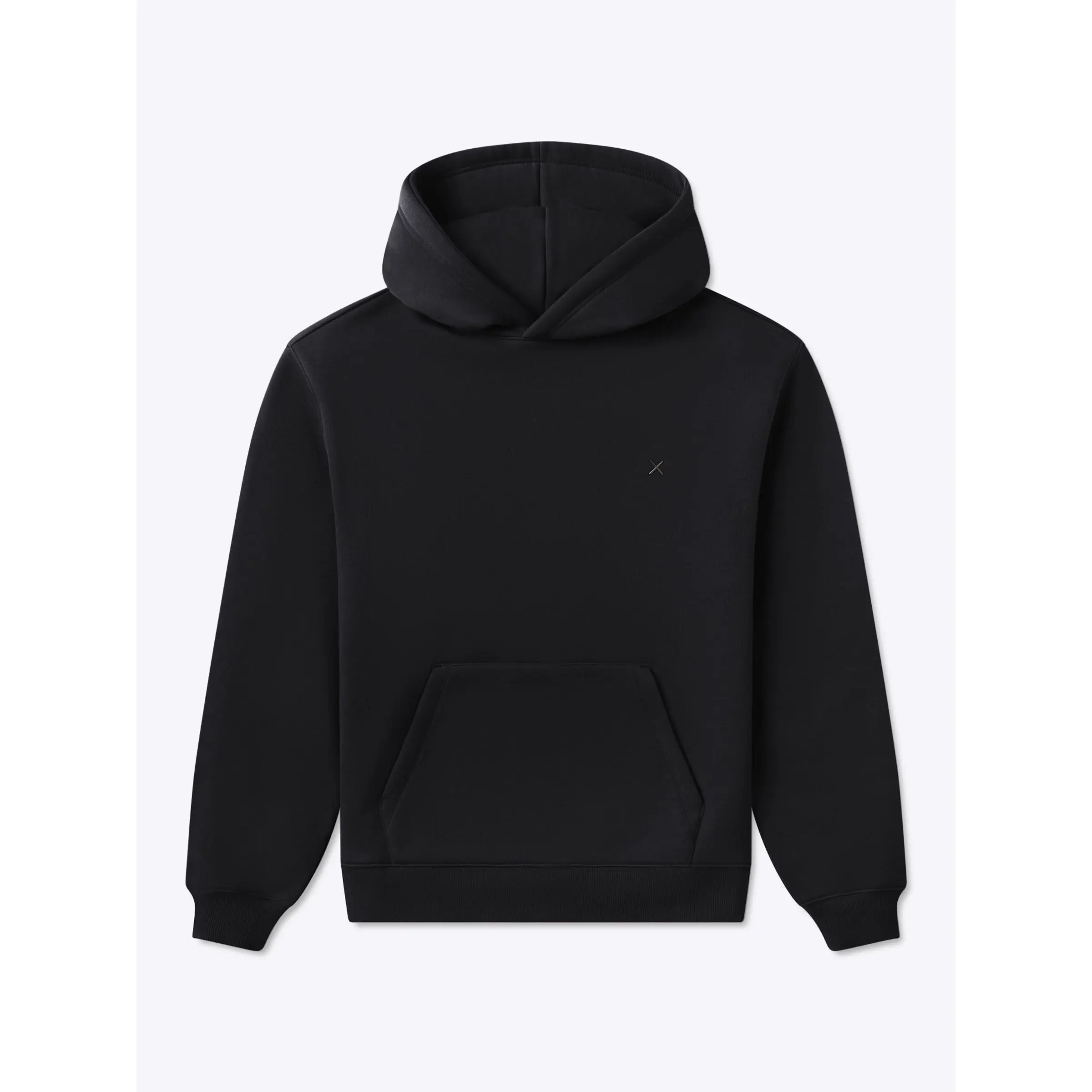 Cuts | Divine Fleece Hoodie Men's Heavyweight Fleece Hoodie | Classic Fit Cotton Blend Brushed Fleece | Kangaroo Pocket Dropped Shoulder
