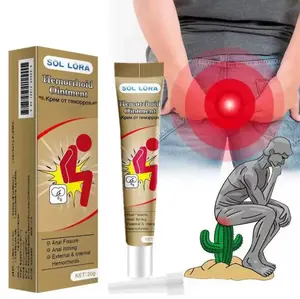 3pcs SOL LORA body care cream for men and women Hemorrhoids Cream、