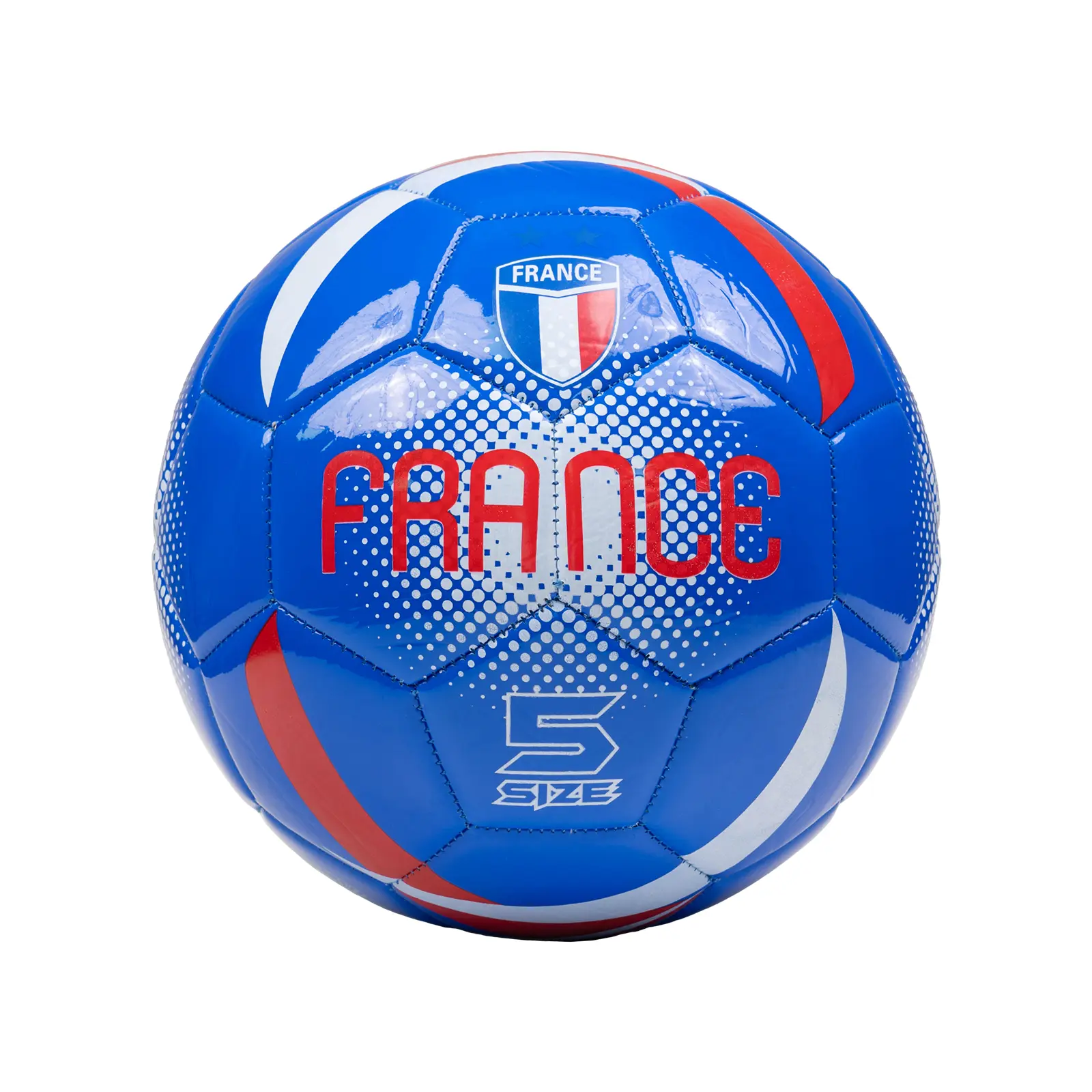 FIFA world cup ball original France Soccer Ball Size 5, Regulation Size 32-Panel Football, Durable Indoor & Outdoor Ball for Training, Recreational Games, Soccer Fan Gift