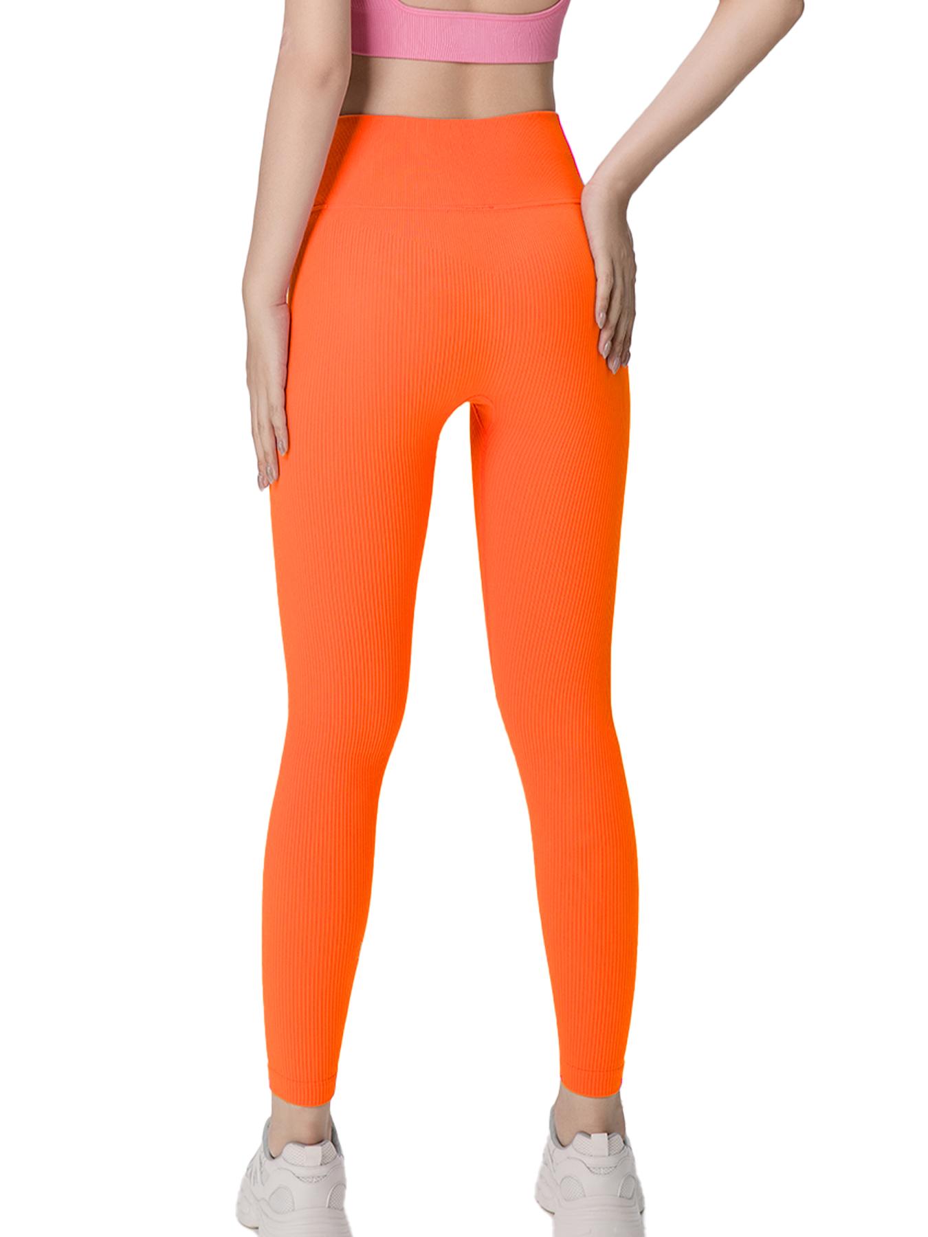 SUOVADUN ZDNS2 Women's High-Waist Seamless Yoga Leggings Thick Tummy Control Workout Pants for Gym & Running Minimalist Basic Bottoms   yoga pants for women Zdns2-White Womenswear Fitness Tights Comfy Breathable Hip Lifting Stretchy