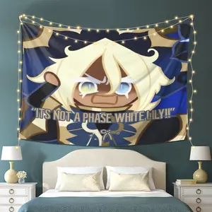 A Cookie Run Kingdom, trendy and fashionable tapestry, wall carpet for living room, bedroom, office and home decoration, room decoration, party decoration wall hanging， bedroom decor cool stuff for room tapestry mens room decor boys room decor