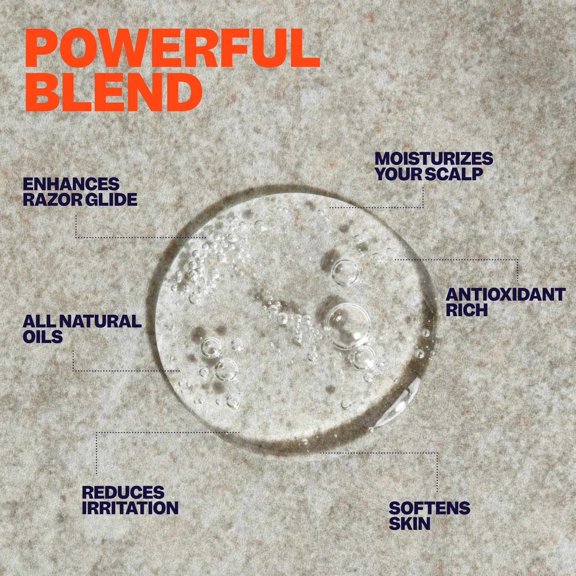 FREEBIRD Lubricating Pre-Shave Oil - 30ml Sandalwood Scented Formula for Smooth Shave Prep - Ideal for Sensitive Skin - Hydrating & Moisturizing Cleanser