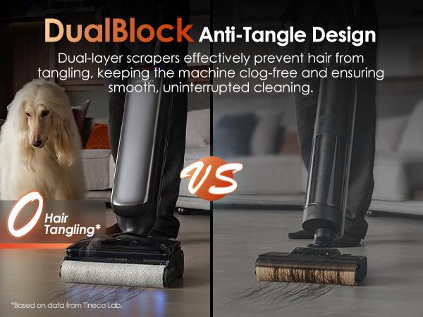 Tineco Floor One S9 Artist Steam Wet Dry Vacuum Cleaner, High-temp Steam Cleaning, 22kPa Suction, 360° SmoothDrive, Anti-Tangle Design, 185°F Flashdry, Long Runtime, 180° Lay-Flat