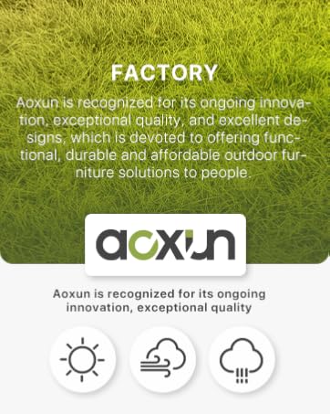 Aoxun Outdoor Heavy-Duty Metal Storage Shed - Waterproof Home Secure Storage, Chain Lid Trash Can Enclosure, Fits 2 Bins, Holds Generator/Garden Tools, User-Friendly Instructions+Tools Included, Reliable Protection, 30-Day Happy Home Guarantee