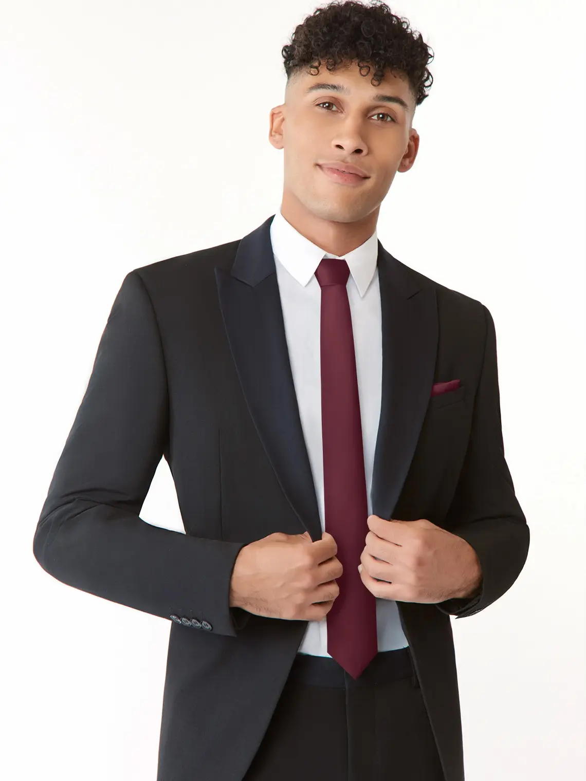 Azazie Matte Satin Wide Tie Soft Sheen Classic Wide Wedding Groomsmen Formal Matte Satin Tie