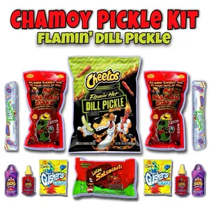 Dill Pickle Hot Cheetos Chamoy Kit