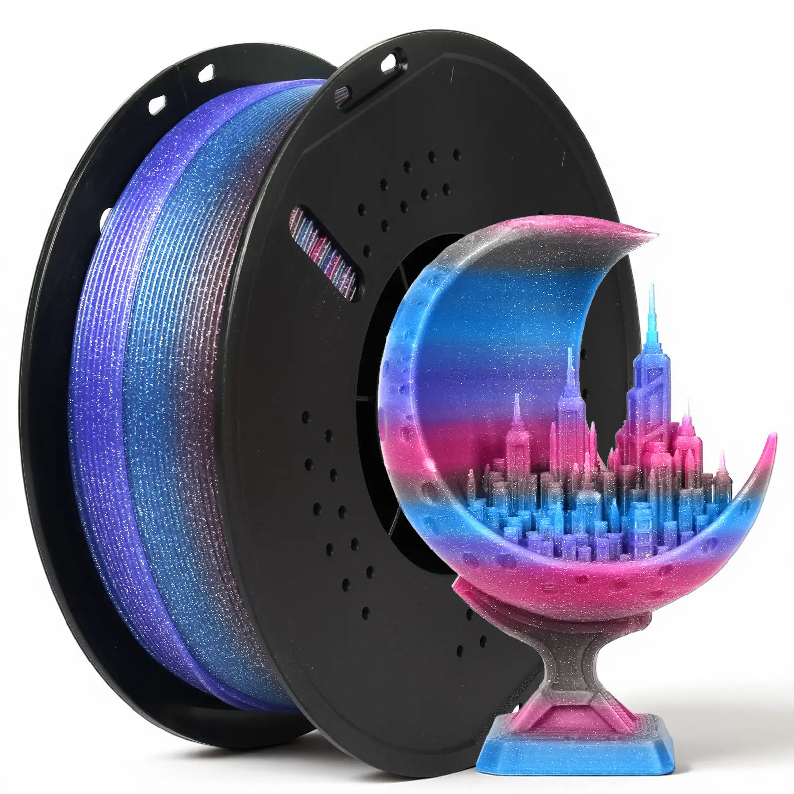 1 Kg Galaxy Fade (Red-Black-Blue-Purple)