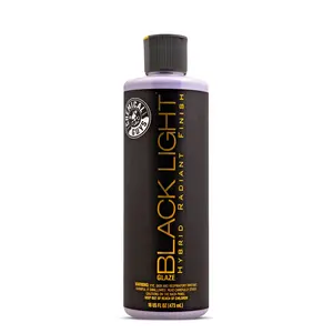 CHEMICAL GUYS BLACK LIGHT Hybrid Glaze – Enhances Gloss & Depth on Dark Paint, Fills Light Swirls, Adds Slick Finish & Durable Protection