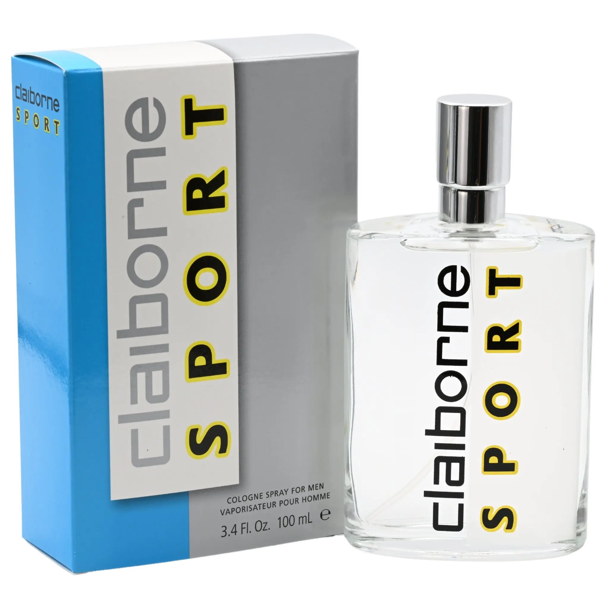 Liz Claiborne Sport Eau de Cologne Spray for Men, A Spicy Daily Wear Cologne with Refreshing Cedar and Lavender Notes, 3.4 fl oz, Sport Spray Cologne