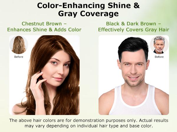 Limer, Multi-color,Bubble Hair Dye Shampoo,6-in-1 Instant Tinte de Cabello,Herbal Ingredients,Gray Coverage,Non-stained Skin,Plant Haircare(10packs)