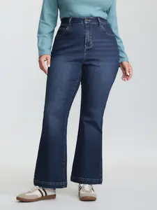 【Summer Turn-Up】【Y2K】【Pocket Approved】BlOOMCHIC plus size Supersoft Mid-Rise Bootcut Jeans [M-6X] 2026 Summer Pick for Mother's Day