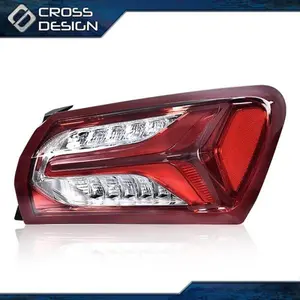 CROSSDESIGN Fit For 2019-2022 Chevy Malibu LED Tail Light Outer RH Passenger Side Brake Lamp