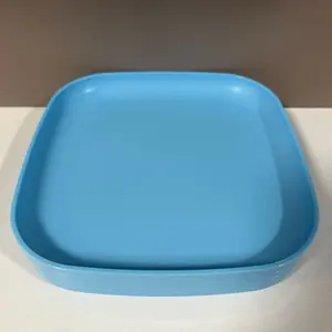 Tupperware platos cuadrados, 4 piezas 8” / 20 cm