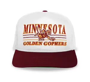 Minnesota Golden Gophers Snapback: White/Maroon