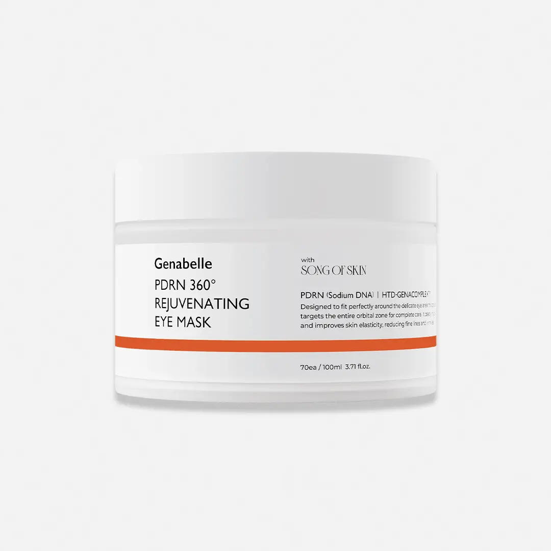 Genabelle PDRN 360° Rejuvenating Eye Mask 70ea - Moisturizing Eye Mask Revitalizing Eye Patches, Hydrating, Deep Rejuvenation Salmon DNA