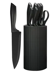 7 Piece Universal Anti-Rust Kitchen Knife Set