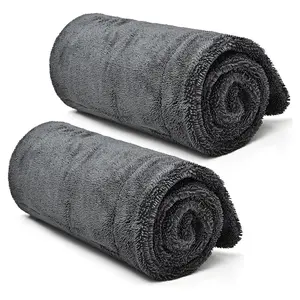 2-Pack Microfiber Towels for Cars (35"x 24") Extra Large Ultra Absorbent Car Drying Towel for Cars and Trucks, Without Streaks, Scratches, or Water Spots