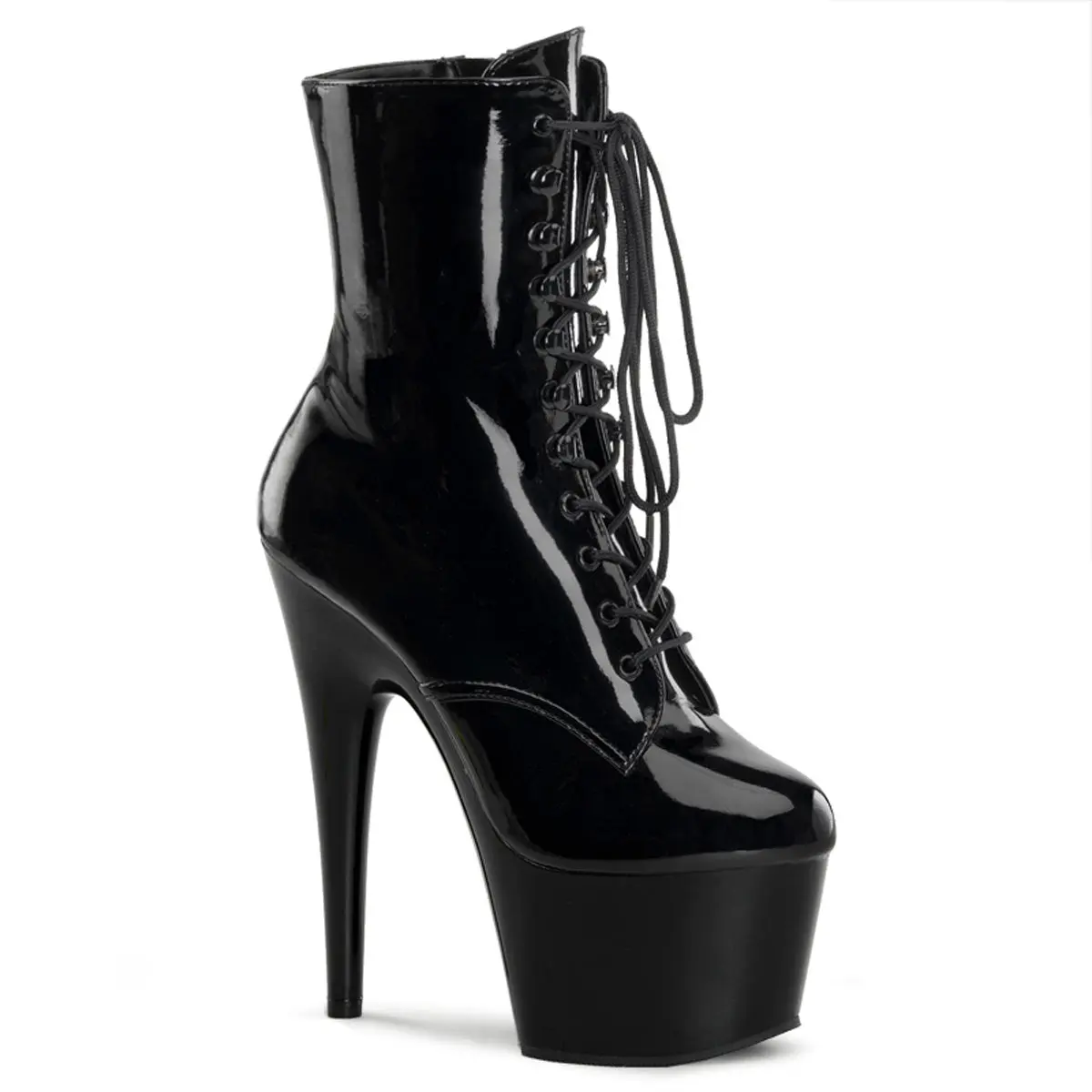 Pleaser Adore-1020 Women's Lace Platform High Heel Ankle Boot, Fashion All-Seasons Footwear