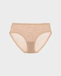Champagne Mesh Brief
