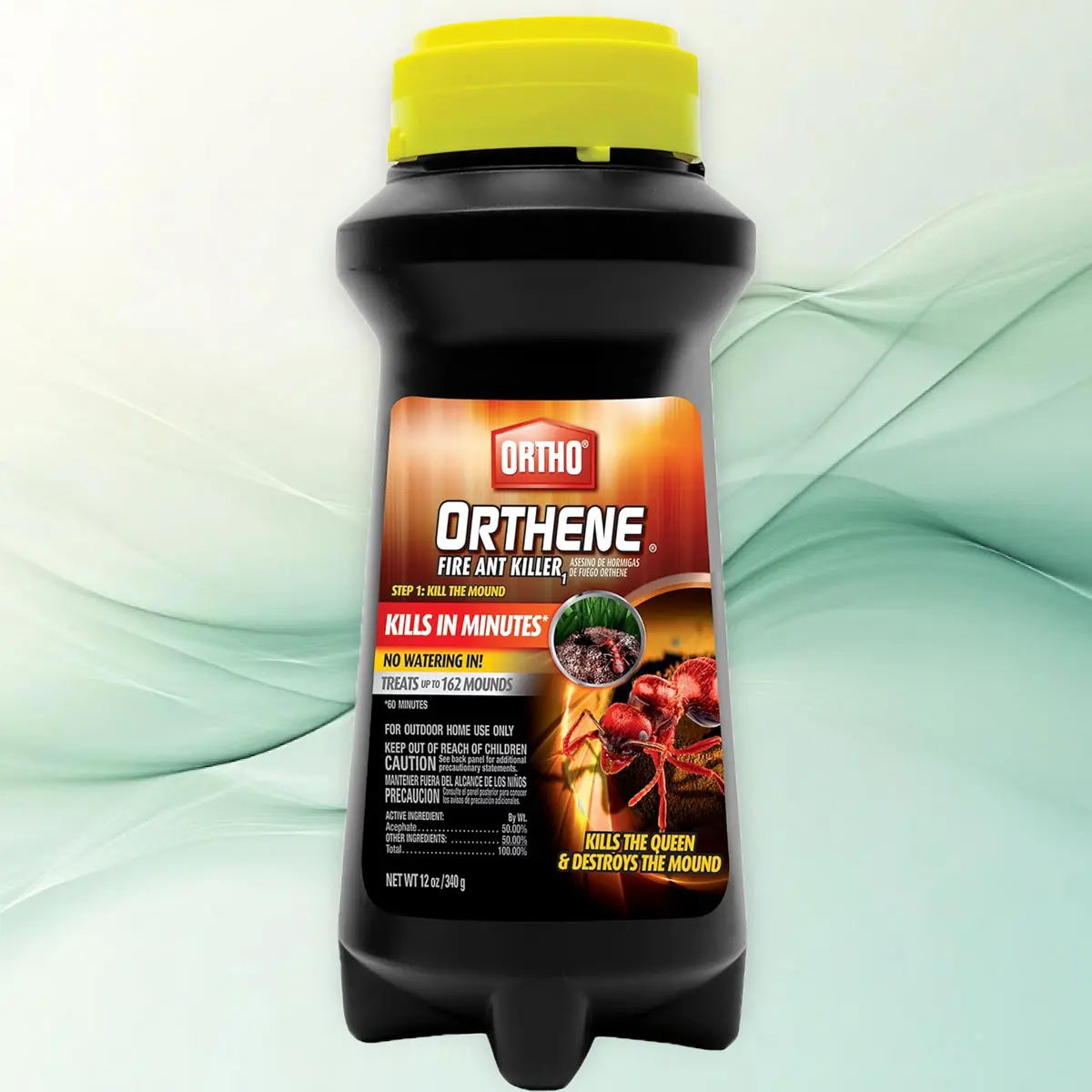 Ortho Orthene Fire Ant Insect Killer, 12oz Home Pest Control Solution, Outdoor Pest Control Solutions, Kills Fast, Sprinkle On Formula,dorm essentials,home essentials