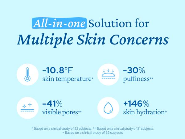 belif Aqua Bomb Frozen Cream - Cooling Relief with Panthenol & Niacinamide, Soothing & Hydrating Moisturizer, Depuff with Caffeine, Non-comedogenic, Lightweight, Korean Skincare, hydration multiplier, radiance revitalizing, moisturizing, moisture