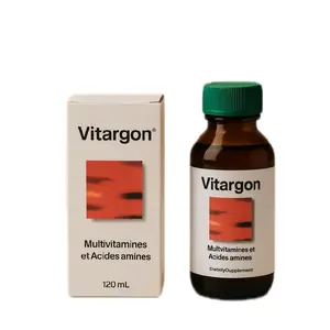 Vitargon Multivitamins & Amino Acids Supplement 120 mL for Daily Support