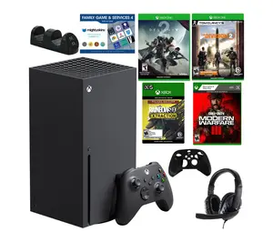 Xbox Series X with 4 Games, Accessories & Voucher