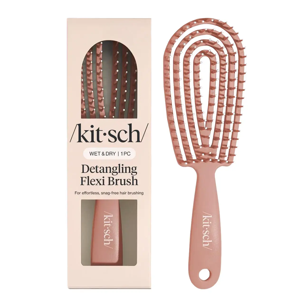 Kitsch Terracotta Detangling Flexi Brush