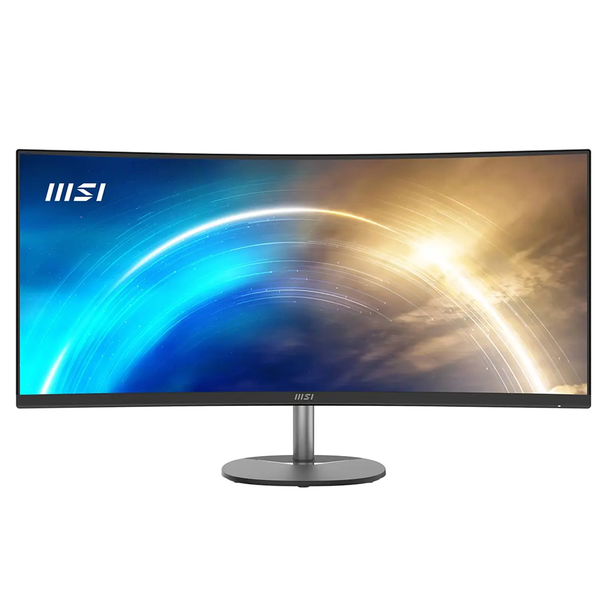 MSI PRO MP341CQ 34" Curved VA LCD Monitor - 21:9 UWQHD, 100Hz, HDR Support, Curved Screen, Anti-Flicker, Multiple Inputs, Matte Black, for Gamers/Workers