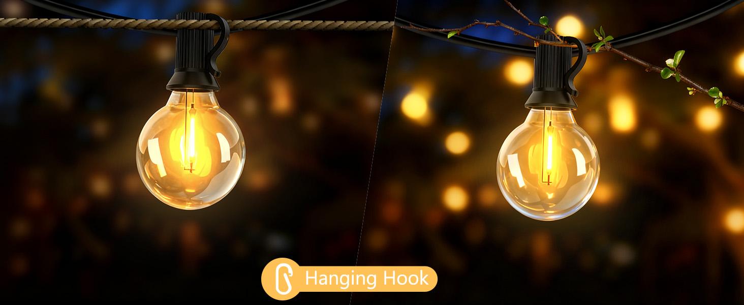echosari Outdoor String Lights with APP Control, 200FT G40 LED String Lights for Outside with 84 Shatterproof Bulbs, Hanging Patio Lights for Balcony Apartments Backyard, Bistro,Garden, Porch, Party echosari Outdoor String Lights with APP Control, 200FT G40 LED String Lights for Outside with 84 Shatterproof Bulbs, Hanging Patio Lights for Balcony Apartments Backyard, Bistro,Garden, Porch, Party