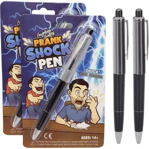 Shock Pen - The Ultimate Electric Pen Prank - Practical Joke Toy - Hilarious Shock Pen Prank - Shockingly Fun Gag Gift for Friends and Family (2-Pack)