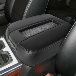 Center Console Armrest Wireless Charging Compatible with 2007 2008 2009 2010 2011 2012 2013 Chevy Silverado,Avalanche, Suburban,Tahoe/GMC Yukon, Sierra Center Console lid Wireless Charger