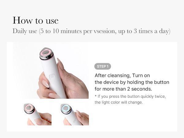 [LIVE Exclusive] [medicube] Pocket-friendly At Home Facial SETㅣK-beauty Affordable Viral Device in a Petite Size for After Spot & Soothing & Glow Care