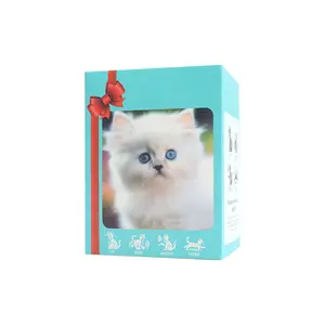 Latest 2026 upgraded version yellow and white robot cat plush toy - simulates meowing and movements, electric kitten and puppy, children's toy, real interactive plush cat with simulated actions and meowing pet