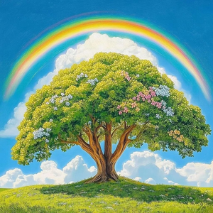 Rainbow Tree Good Finds