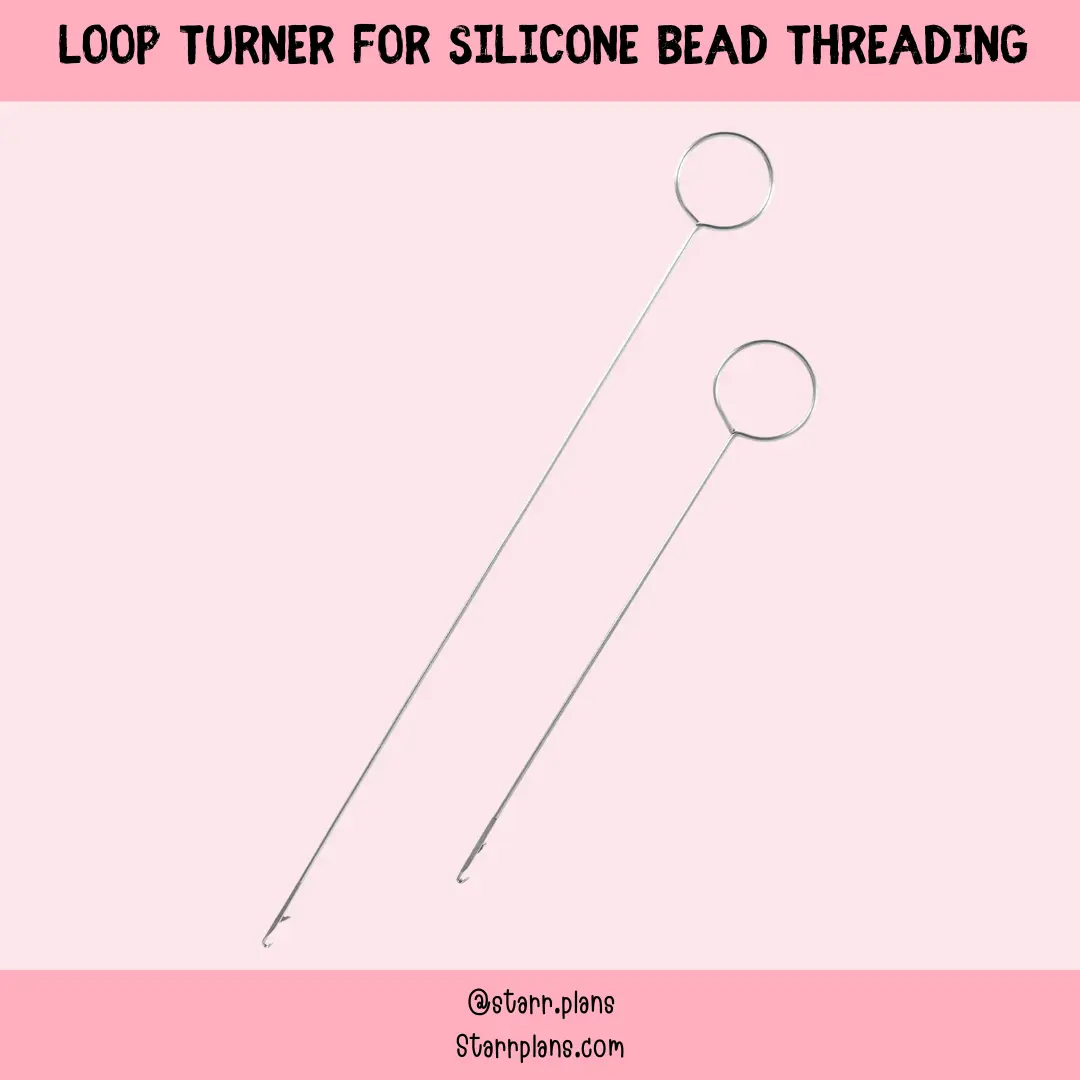 Metal Loop Turner Bead Threader - Single or Multipack - Choose Size