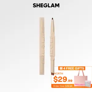 SHEGLAM GLAM 101 Lipstick & Liner Duo-DEEP CARAMEL Matte Nude Makeup Lipliner-Effortlessbeauty