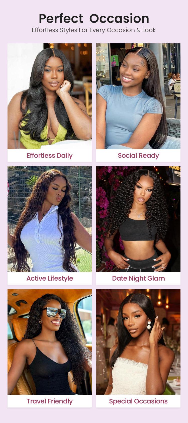 Arabella Designer Style 6x5 Glueless Frontal Lace Long Bob Wig 99J# Burgundy Red Blunt Cut Super Silky Straight Grab to Go Human Hair Lace Closure Wig