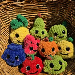 crochet cute fruit