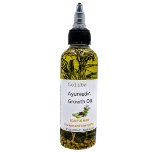 Extra Strenght Hair Growth Oil Moisturizer, Fenugreek, Rosemary, Cloves, Amla, Horstail, mint essential Oil, 3.50z