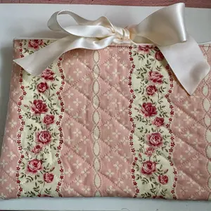 Handmade Quilted book cover / Ereader case
