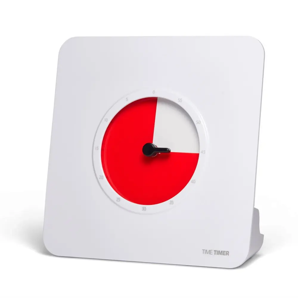 Time Timer TTM08BVSW 8 in. Original & Visual Scheduler