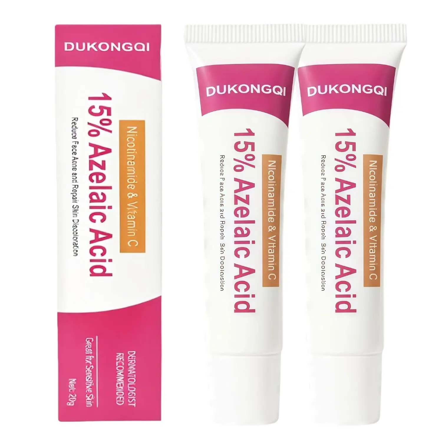 Facial Serum with 15% Azelaic Acid, an Anti-Dark Spot and Blemish Control Treatment for Enhancing Radiance