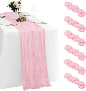 6/10 bohemian-style table runner set, perfect for holiday parties, dining room accessories, and thick cloth placemats for living room tables